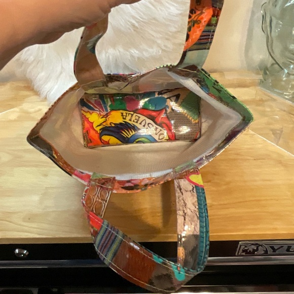 Consuela Orange and Yellow Mini Bag Artistic Flair - Picture 15 of 15